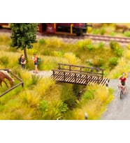 Noch 7125 Çim Kümeleri, Açık ve Koyu Yeşil, 6 mm. 36 Adet Diorama Malzemesi