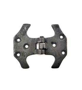 Antika Tarz Dekoratif Pirinç Fit Menteşe - 67 mm, Oksit