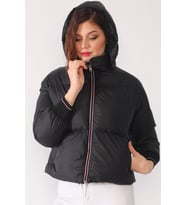 Z6650 DEWBERRY BAYAN ŞİŞME MONT-SİYAH