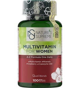 Natures Supreme Multivitamin For Women 100 Kapsül