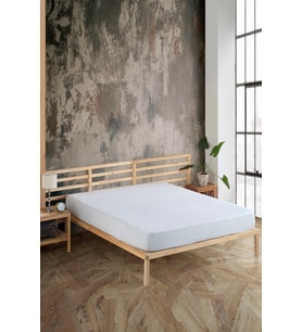 Sıvı Geçirmez Micro Poly. Fitted Alez 70x140 (Beyaz)