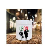Leon Temalı Seramik Küllük