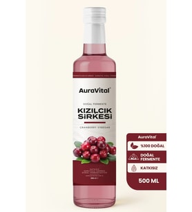 Kızılcık Sirkesi Doğal Fermantasyon 500 ml
