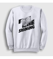 Presmono Unisex Beyaz Logo Film The Shining Sweatshirt 254381tt