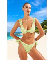 Tasarım Bikini Takımı Premium Kalite Klora Dayanıklı Esnek Kumaş Ergonomik Kesim (Çok Renkli)