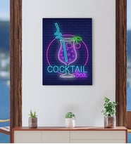 BK Gift Cafe & Bar & Restaurant Konseptli Kanvas Tablo-38