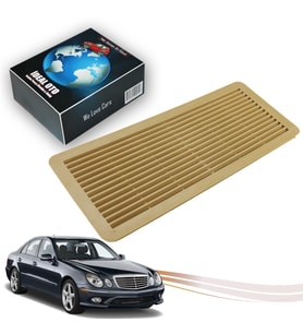 Mercedes E W211 2002-2009 Sunroof Perde Izgarası Krem 2117840644