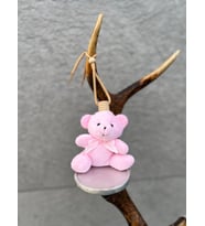 Menekşe Kokusu Oto Koku, Araç Kokusu, Premium Özel Kalıcılık, Pembe Peluş Ayıcıklı, Araç Hediyelik Kalıcı Koku