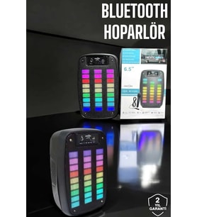 Mey İthalat® Bluetooth Hoparlör Mikrofonlu Speaker Taşınabilir Şarjlı