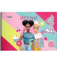 GIPTA BARBIE SPİRALLİ 17X24 RESİM DEFTERİ 15YP.