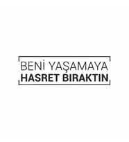 Beni Yaşamaya Hasret Bıraktın Araba Sticker siyah 16x5 CM (Siyah)