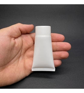 Beyaz Boş Krem Tüpü 30ml , Vidalı Kapaklı Merhem Tüpü ,  Beyaz Lipgloss Tüp 30 ml x 3 Adet