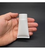 Beyaz Boş Krem Tüpü 30ml , Vidalı Kapaklı Merhem Tüpü ,  Beyaz Lipgloss Tüp 30 ml x 3 Adet
