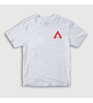 Presmono Unisex Çocuk Beyaz Side Logo Apex Legends T-Shirt 232328tt (Beyaz)