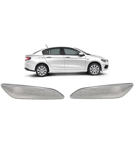 Fiat Egea Sağ Sol Ön Çamurluk Sinyal Lambası Takımı 2015--2021