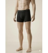 6 Adet Dnx Erkek Likralı Boxer (Siyah)