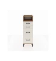 Kronos Dolap Tek Raflı 4 Çekmeceli 44x59x134 Çam-Aytaşı