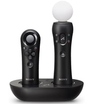 Playstation Move Kol + Navigatör + Move Şarj İstasyonu PS3 PS4 Move Controller Navigation Controller (Siyah)