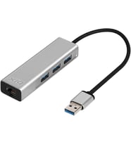 BX06HB USB 3.0, 1000Mbps Güvenilir Kablolu Ağ Bağlantısı, 3 Portlu Çoklayıcı Hub Windows 10, 8.1, 8, 7, Vista, XP ve Mac OS 10 Uyumlu