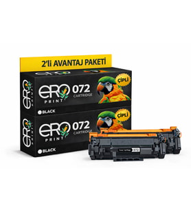 Canon CRG-072 Muadil Toner - 2'li Avantaj Paket