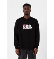 La Casa De Papel Berlin Siyah Erkek 2ip Sweatshirt