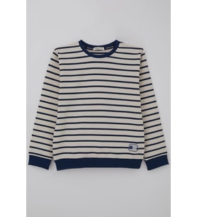 Breeze Erkek Çocuk Sweatshirt Arma Detaylı 4-10 Yaş, Ekru