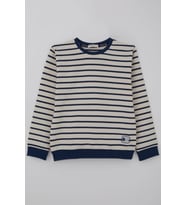 Breeze Erkek Çocuk Sweatshirt Arma Detaylı 4-10 Yaş, Ekru