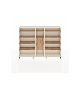 Arges Dolap 12 Raflı Tek Kapaklı  220x30x163 Aytaşı-Çam