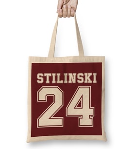 Stıles Stılınskı 24 Teen Wolf Serıes Teen Wolf Lover Bez Çanta Uzun Saplı