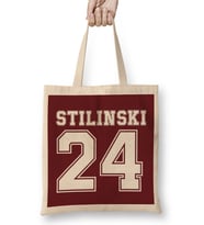 Stıles Stılınskı 24 Teen Wolf Serıes Teen Wolf Lover Bez Çanta Uzun Saplı