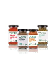 Wefood Organik Baharat Seti 4'lü (Acı Biber Tozu + Karabiber + Seylon Tarçın Tozu + Kekik)