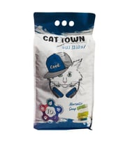 Cat Town Topaklaşan Kedi Kumu Marsilya Sabunlu İnce Taneli 10 Lt (Beyaz)