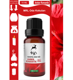 Amberromantik Kokusu Buhurdanlık Yağı Aromaterapi Yağ Difizör Esansı Buhur Yağ Oda Kokusu 10ml (MRL)