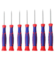 WORKPRO WP200510 7 Parça Profesyonel CR-V Manyetik Hassas Torx Tornavida Seti