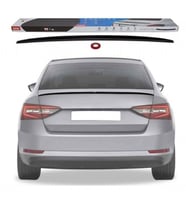 SKODA OCTAVIA 2013-2019 PİANO BLACK BAGAJ SPOİLER