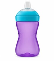 Yumuşak Uçlu Bardak 300 ml Mor
