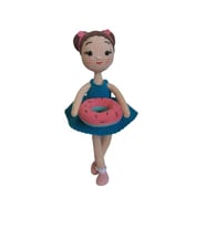 Donut Bebek Amigurumi Organik Oyuncak