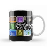 The Creeper Bunch Minecraft Kupa Bardak Porselen
