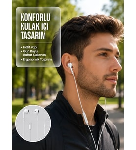 Northcity Yeni Nesil Uzaktan Kumandalı Mikrofonlu Kulaklık - Mükemmel Ses Kalitesi ve Rahat Ergonomi