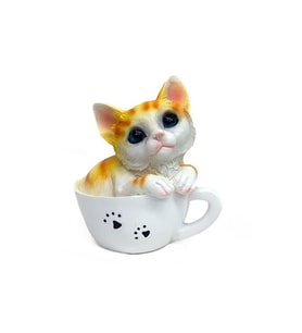 Kedi Fincanda Kumbara