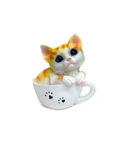 Kedi Fincanda Kumbara