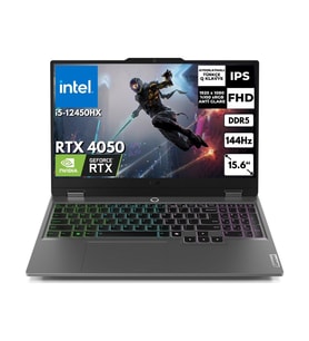 Lenovo Loq 15IAX9 I5-12450HX 64 GB 2 Tbssd 6gb Rtx 4050 15.6" Fhd 144Hz Freedos Gaming Notebook 83GS007WTR BT23