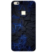 Huawei P10 Lite (WAS-LX1A) Uyumlu Kılıf Desen Baskılı Silikon Karmaşık Design STK:1874