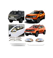 DACİA DUSTER KROM SET 2018-2024 Paslanmaz Çelik (Gümüş)