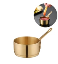 Komple 304 Çelik 60 ml Gold Sosluk Kahvaltılık Ketçap Mayonez Sos Kabı cin632sr