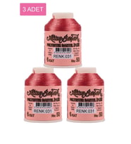 3 Adet Altınbaşak Oya ve Dantel İpi 20 gr - Royaleks - No: 031