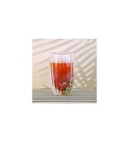 TUTKU BARDAK ÇİFT CİDARLI CAM KUPA 405 ML KT-007 TUTKU-1442 7977 (Şeffaf)