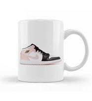Jordan 1 Mid Arctic Orange Black Toe Crimson Tint White Arctic Kupa Bardak Porselen