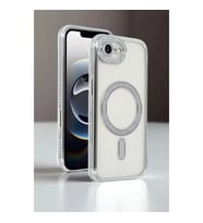 İphone 16e Joke Simli Magneticsafe Kılıf - Siyah
