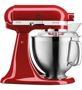 KitchenAid Artisan 5KSM185PSEER Empire Red 4.8 Litre Stand Mikser